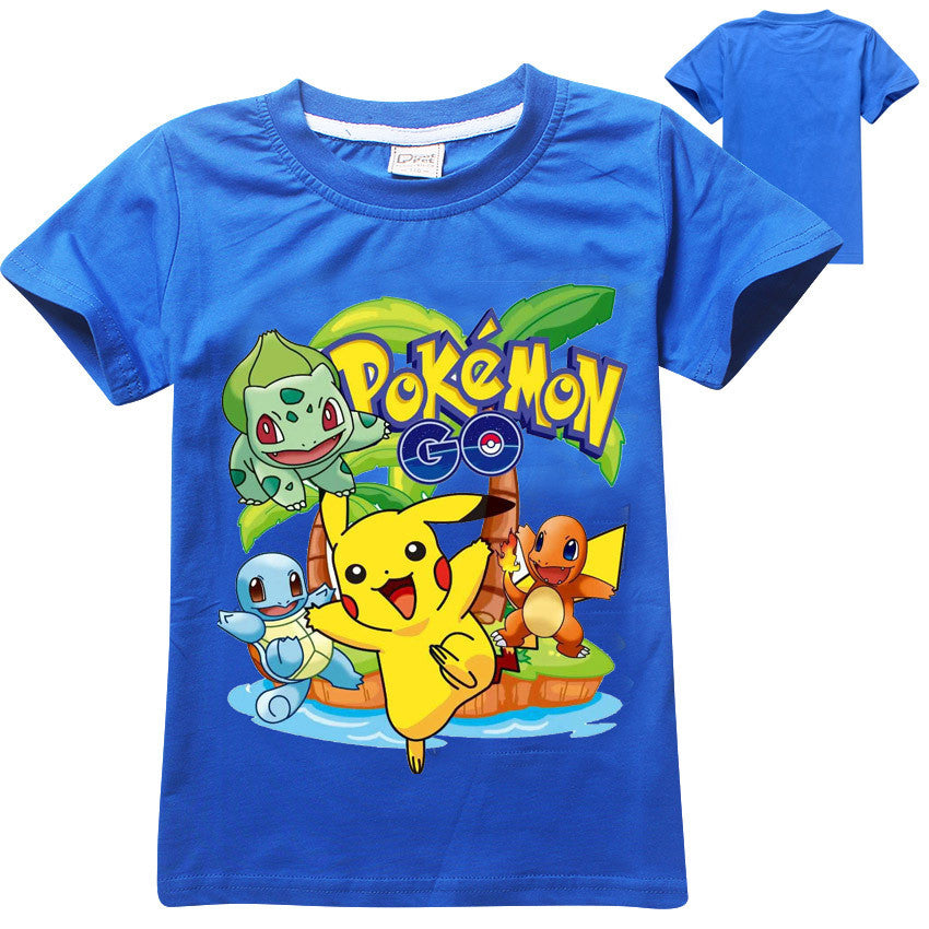 Pokemon Girls Half Sleeve Combo T-Shirt - Blue & Pink 4-5Y / Blue & Pink / NA