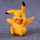 Japanese anime dragon 5-10cm small mega pokemon xy action figures model toys lot pvc Pikachu Charizard figurine sale kids