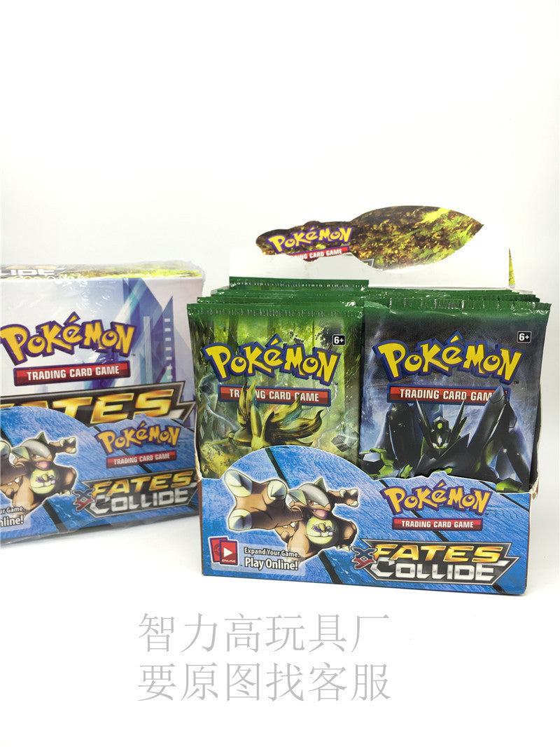 Pokemo cards pocket monster game card pokemon go funko pop anime action figure lps toys all English version of Pokemo 9 sheets