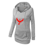 Women Hoodies Sweatshirts Pokemon Go Hooded Coat Printed Long Sleeve Moletom Female Suit Hoodie Outside Sudaderas Mujer Clothing