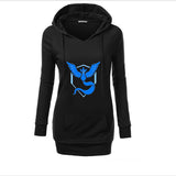 Women Hoodies Sweatshirts Pokemon Go Hooded Coat Printed Long Sleeve Moletom Female Suit Hoodie Outside Sudaderas Mujer Clothing