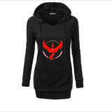 Women Hoodies Sweatshirts Pokemon Go Hooded Coat Printed Long Sleeve Moletom Female Suit Hoodie Outside Sudaderas Mujer Clothing