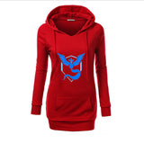 Women Hoodies Sweatshirts Pokemon Go Hooded Coat Printed Long Sleeve Moletom Female Suit Hoodie Outside Sudaderas Mujer Clothing