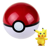 BOHS Trainer  Pokeball Love Park Ball Masterball Pokeballs GS Ultra Dive Poke Ball Toy 7CM, with Pikachu