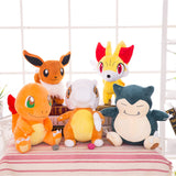 Pokemo plush toys plush charmander eevee plush  stuffed toys doll pokemo charmander plush toy freeshipping