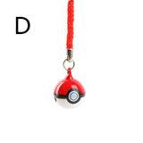 HOT pokemon pokeball Action Figure Toys cute 10cm pokeball pikachu model keychain Pendant Gadget toys for kids Christmas Gifts