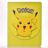 For iPad Air iPad 5 Cover Case Cute Pokemo PU Leather Stand Skin Kids Case for iPad Air 5 Funda with Soft TPU Cover inside