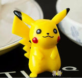 Funko pop pikachu anime action & toy figures lps toys pokeboll pokemo kids toys Six kinds of styles free choice 3-4cm PVC