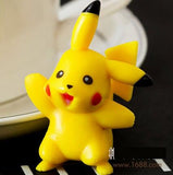 Funko pop pikachu anime action & toy figures lps toys pokeboll pokemo kids toys Six kinds of styles free choice 3-4cm PVC