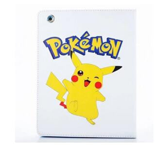 Pokemo Go Pokeball Cover For Ipad mini 4 Cartoon Cute Case For Children Characters Covers For Apple Ipad mini 4+Stylus