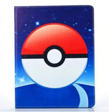 Pokemo Go Pokeball Cover For Ipad mini 4 Cartoon Cute Case For Children Characters Covers For Apple Ipad mini 4+Stylus