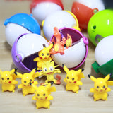 8CM REAL CATCH Trainer Pokeball Love/Park/Master/GS/Ultra/Dive Pokeballs Toy Pikachu Action Figures Pocket Monsters Poke Ball