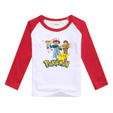 Hot sale T- shirt 2016  Pokemon children t shirts cartoon Pikachu Charmander boys clothes cotton Pocket Monster boys clothing